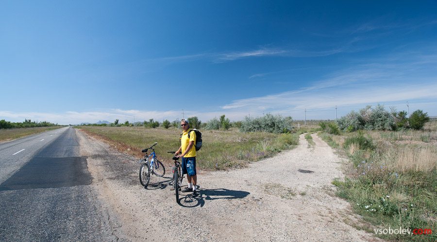 Запруда близ Алебастра. 70 км. на велосипеде