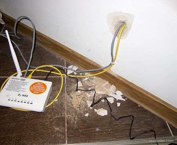 провести кабельный интернет в квартиру