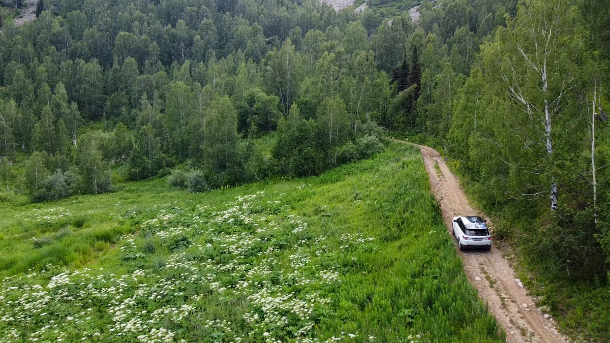 Дорога на малоульбинское водохранилище