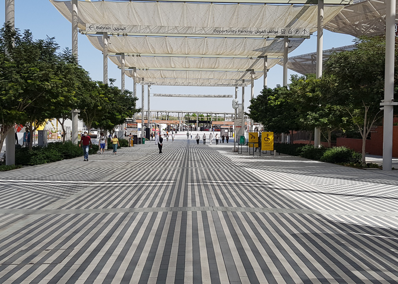 Экспо 2020 Дубай тротуар