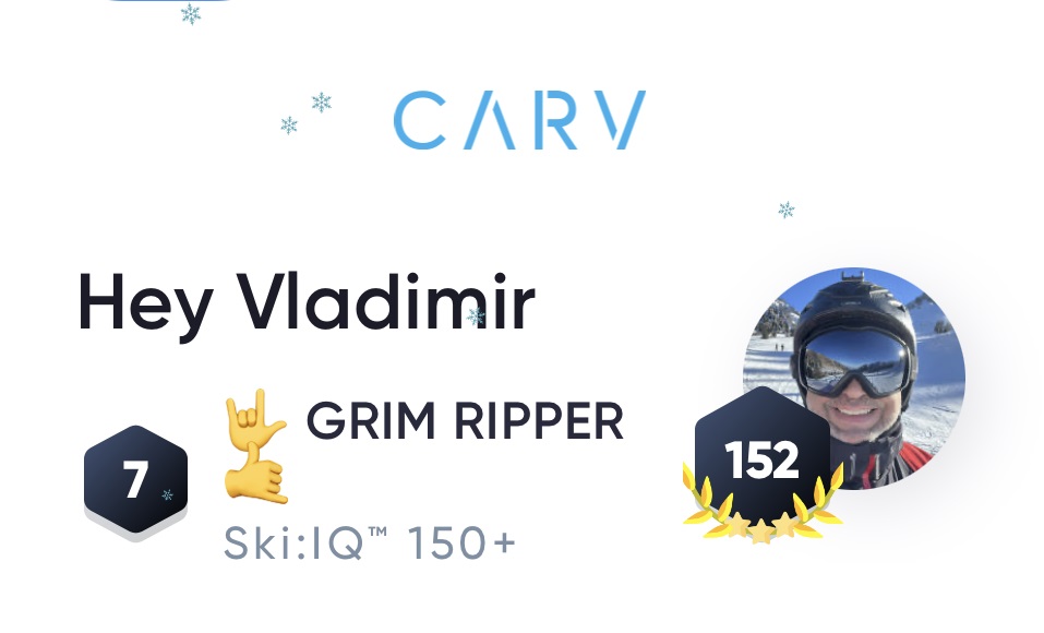 Carv и Ski:IQ - цифровой тренер горнолыжника. Часть 1.