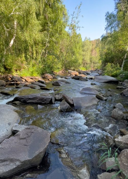 Асу-Булак - Нижние Таинты  дорога