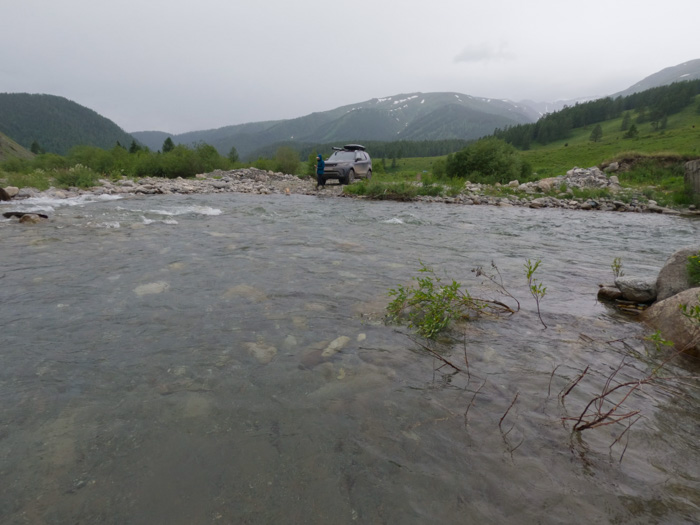 Брод на Старо-Австрийской дороге Land Rover Discovery 5