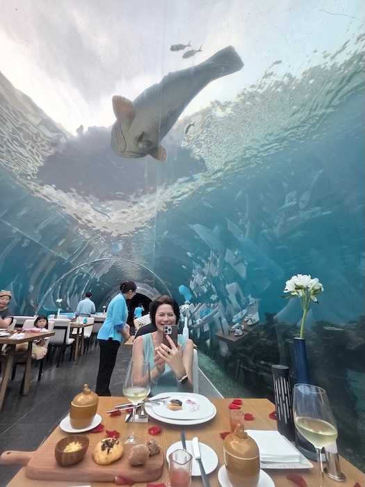 Aqua ресторан InterContinental Haitang Хайнань
